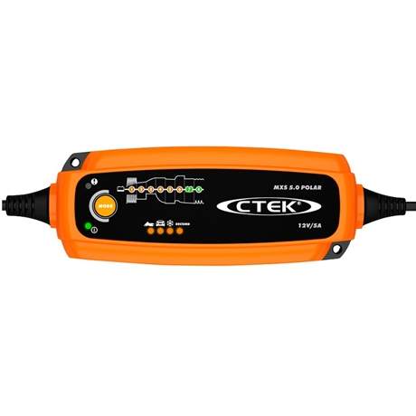 CTEK MXS 5.0 POLAR - 12V, 5A Batteriladdare 
