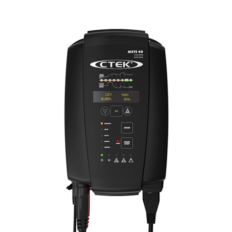 CTEK MXTS 40 - 12V 40A & 24V 20A Batteriladdare