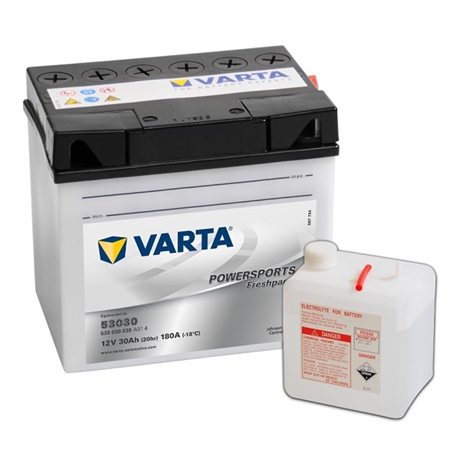 Varta Batteri MC 12V 30Ah Y60-24AL-B - Fresh Pack
