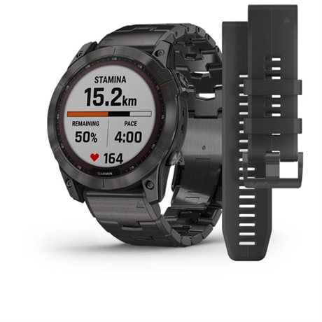 Garmin fenix 7X - Sapphire Solar