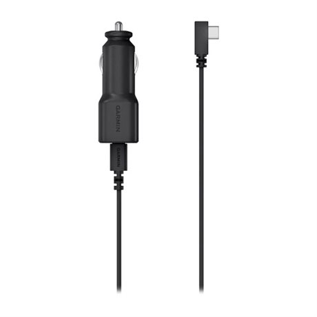Garmin Strömkabel med medföljande adapter adaptern på 12 V och USB-C® till USB-C-kabeln