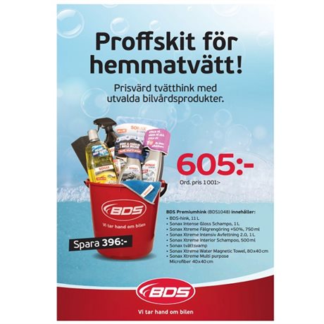 BDS Bilvårdshink Large
