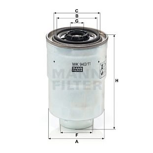 Bränslefilter OEM 121857-55710