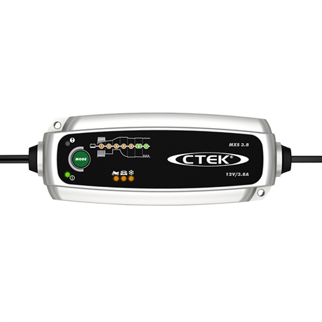 CTEK MXS 3,8 - 12V, 3,8A Batteriladdare 