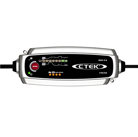 CTEK MXS 5.0 - 12V, 5A Batteriladdare 