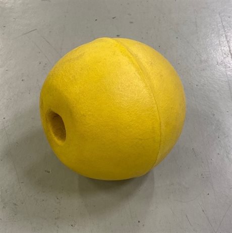 Carapax Garnblåsa PVC 8" Gul