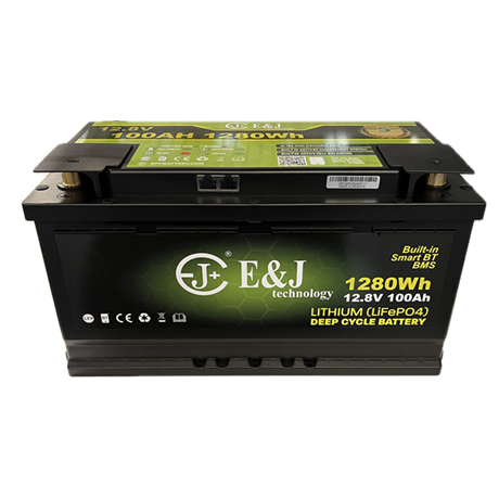 E&J Litium 12v 100ah