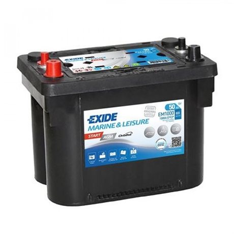 Exide Marine & Leisure AGM 50ah