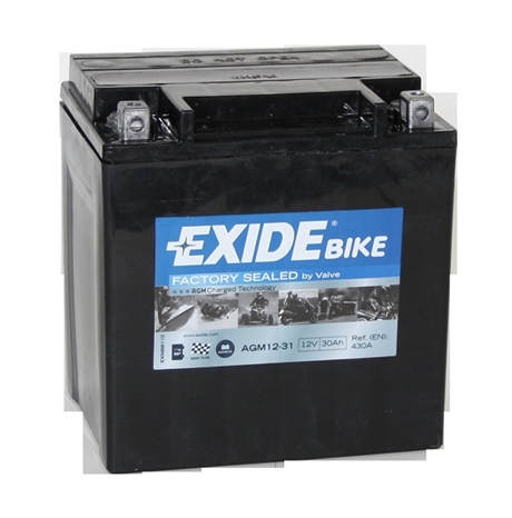 Exide Vattenskoterbatteri 30ah AGM 12-31/YIX30L