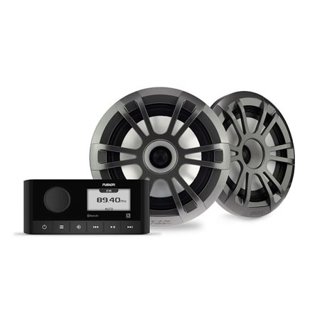 Fusion Marinestereo MS-RA60 & EL Sports 6,5 Högtalare - MARINE DEAL