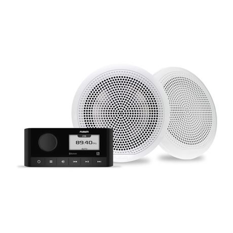 Fusion Marinestereo MS-RA60 & EL Classic 6,5 Högtalare - MARINE DEAL