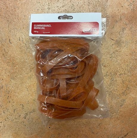 Gummiband för hummer, 100g