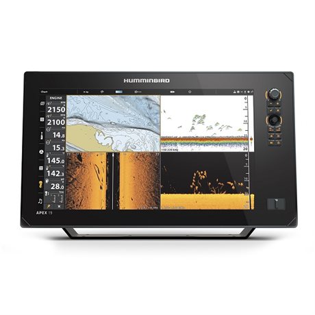 Humminbird APEX 19 CHIRP MSI+ GPS - UTAN EKOLODSGIVARE