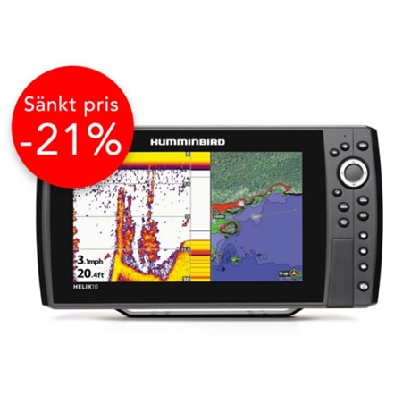 Humminbird Helix 10 Sonar GPS Combo - UTGÅTT