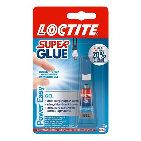 Loctite Super Glue Power Easy Gel 3G