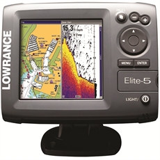 Lowrance Elite-5 Kartplotter & Ekolod