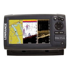 Lowrance Elite-7 HDI inkl.givare 83/200/455/800 kHz - UTGÅTT