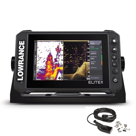 Lowrance Elite FS 7 & HDI Ekolodsgivare