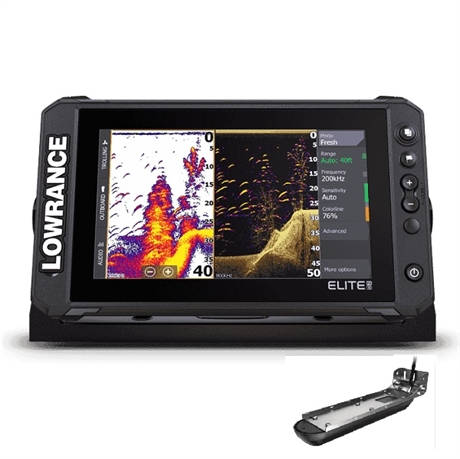 Lowrance Elite FS 9 & Active Imaging Ekolodsgivare