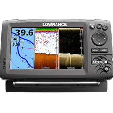 Lowrance HOOK-7 Mid/High/DownScan - UTGÅTT