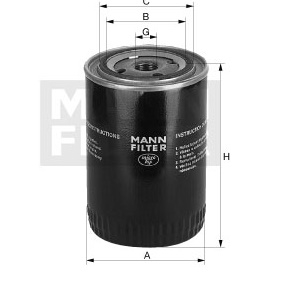 Oljefilter Mann OEM 847741