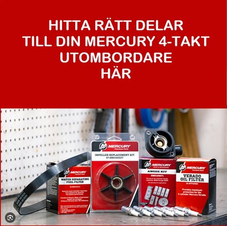  Mercury Snabblista Servicedelar