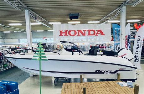 Micore 65cc R-Design & Honda 150hk Sporty White DBW - SÅLD