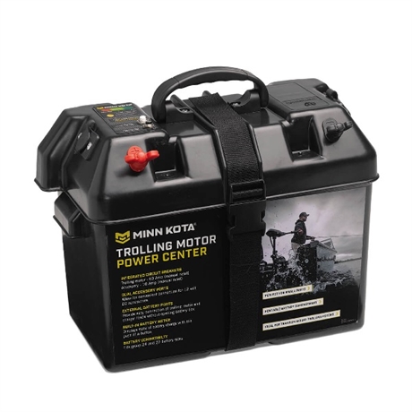Minn Kota - Batterilåda med indikator MKR-20
