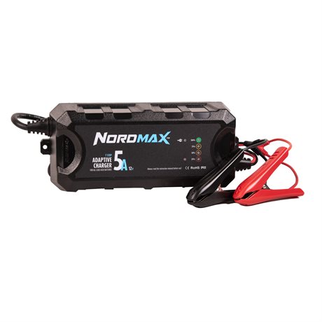 Nordmax Smart Batteriladdare 5A 12V