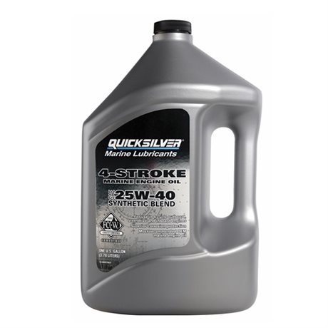 Quicksilver Motorolja Delsyntet 25W-40 4L