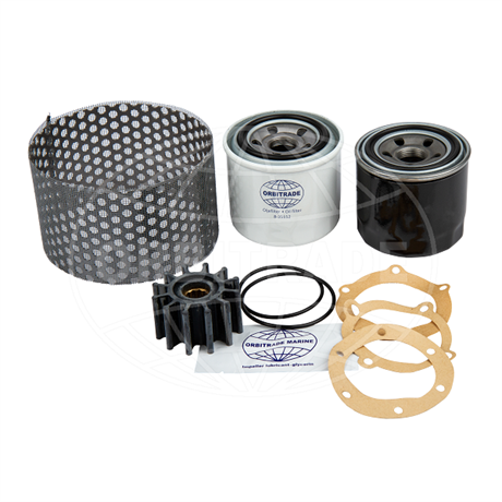 Servicesats motor Yanmar 4JH, 4JH2, 4JH3, 4JH4E