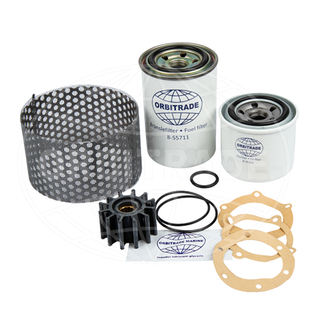 Servicesats motor Yanmar 4JH2, 4JH3, 4JH4