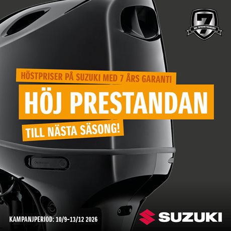 Suzuki Marin Höst Kampanj 2026 Höj Prestandan Utombordare Båtmotor ssbilbehor.se