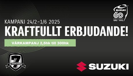 Suzuki Marin Vårkampanj 2025 SS Marin & Bilbehör AB