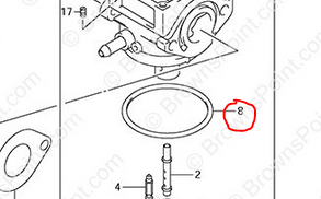 Suzuki Packning Förgasare