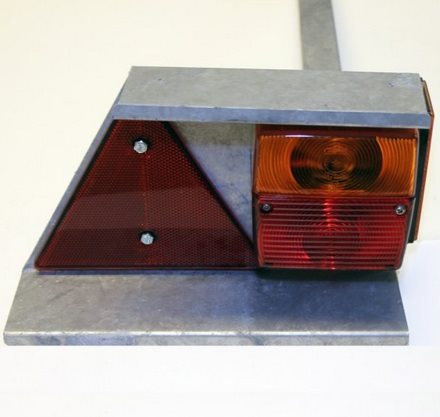 TK Baklykta Komplett Höger Båtvagn