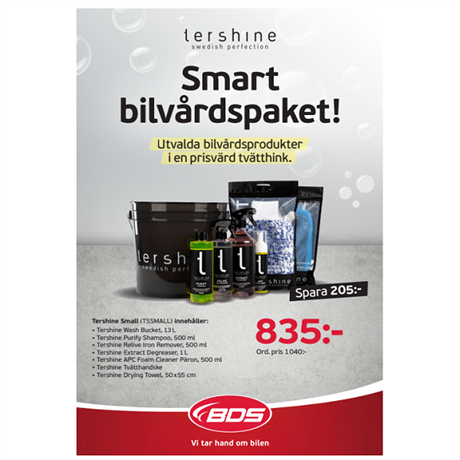 Tershine Bilvårdshink Small