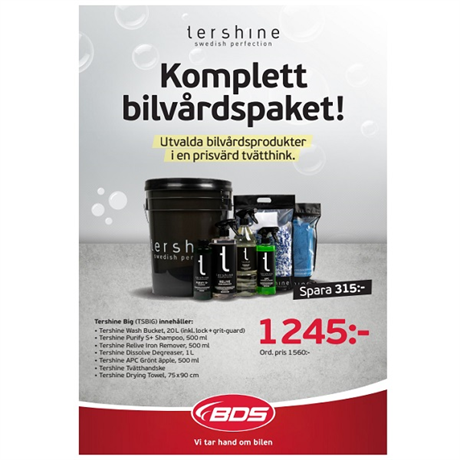 Tershine Bilvårdshink Big