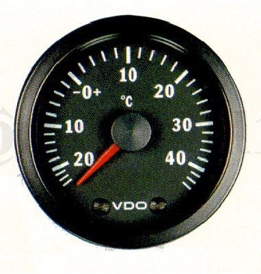VDO Cockpit Vision 52mm Temperaturmätare