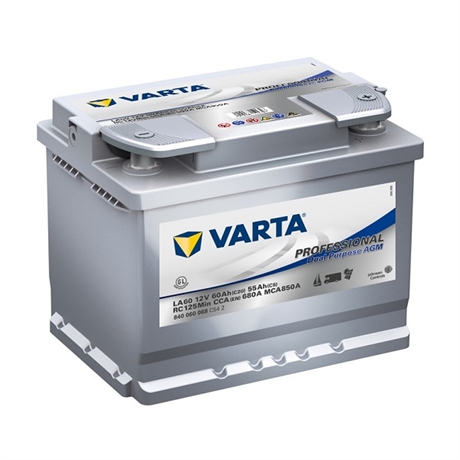 Varta Batteri Professional Dual Purpose AGM 60Ah LA60