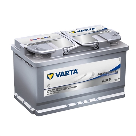Varta Batteri Professional Dual Purpose AGM 80Ah LA80