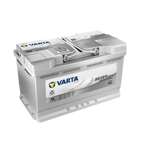Varta Batteri Silver Dynamic AGM A6