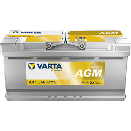 Varta Batteri Silver Dynamic AGM A4