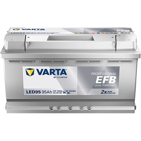 Varta Professionl Dual Purpose EFB LED95