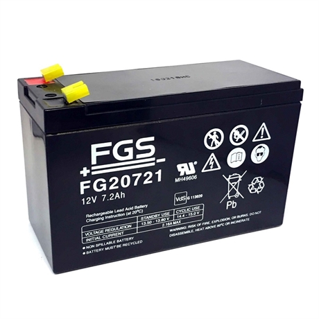 Batteri Ventilreglerat AGM 12V 7Ah