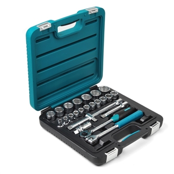 Kamasa Tools Hylsnyckelsats 1/2", tum – 24 delar