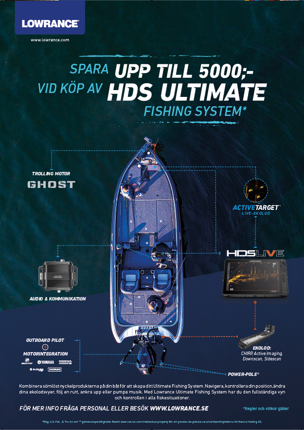 Lowrance HDS LIVE Kampanj spara upp till 5000kr