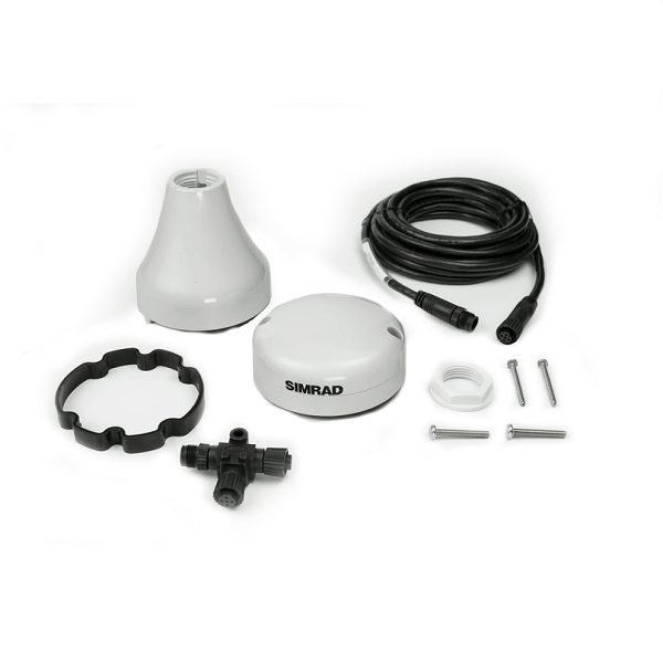 Simrad GS25 GPS Antenna W/Compass - TESTED - 000-11043-001 - Max Marine Electronics