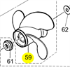 Tohatsu Propeller 7,5"