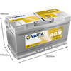 Varta Batteri Dynamic AGM A5